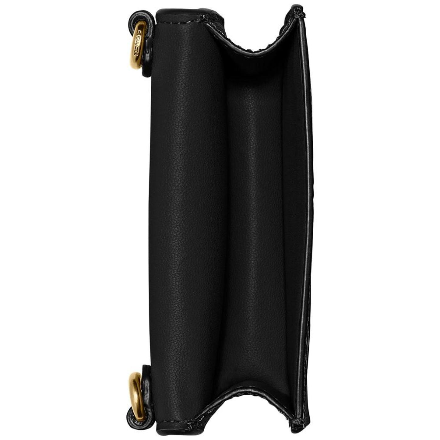 Half Flap Leather Card Case