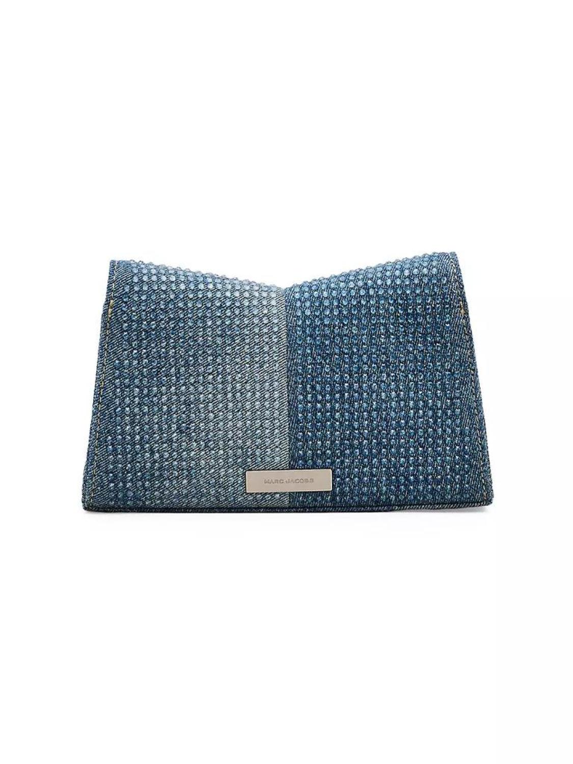The Crystal Denim St. Marc Chain Wallet