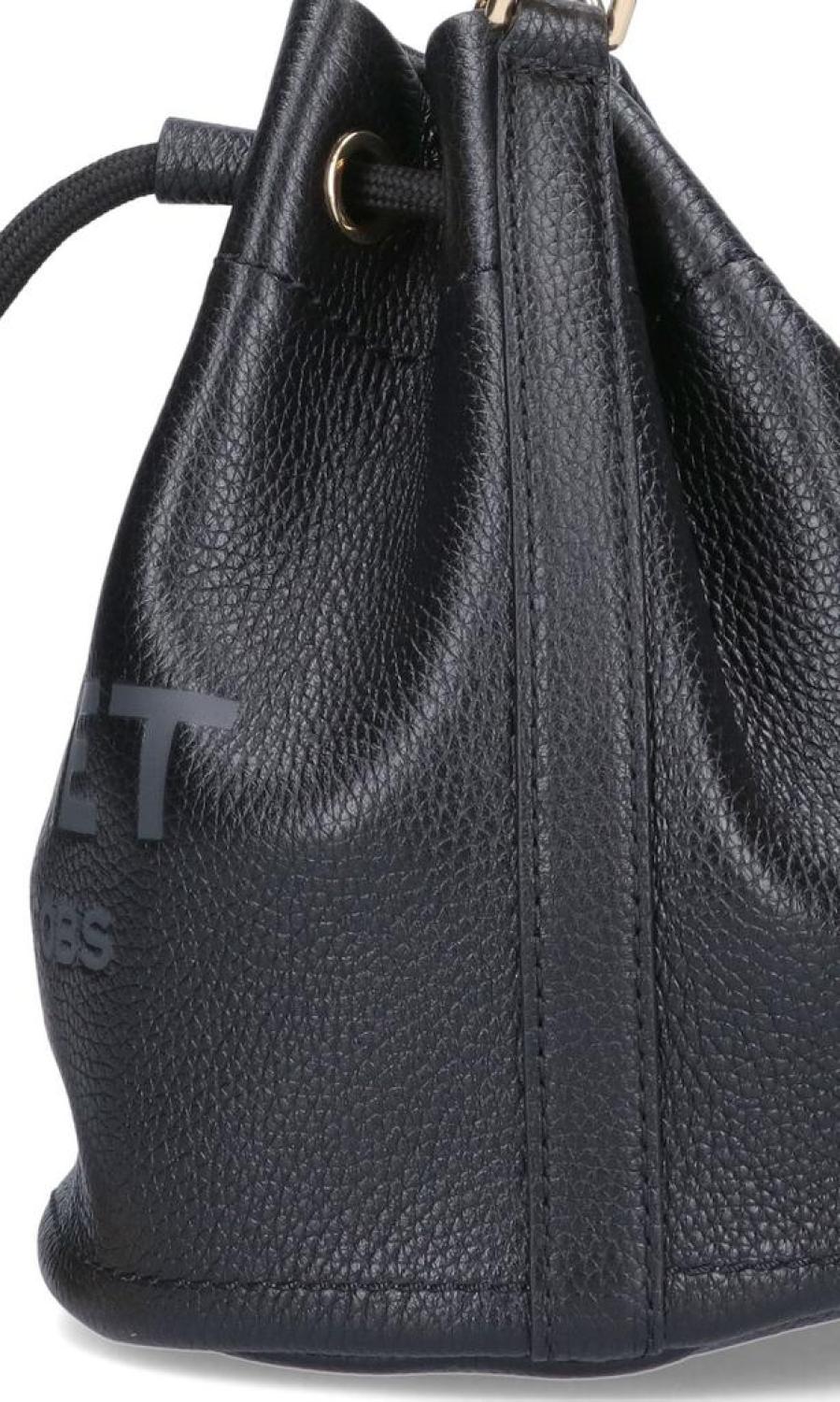 Marc Jacobs Logo Embossed Bucket Bag