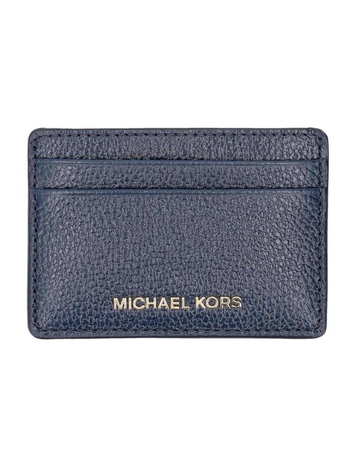Michael Michael Kors Jet Set Logo Plaque Cardholder
