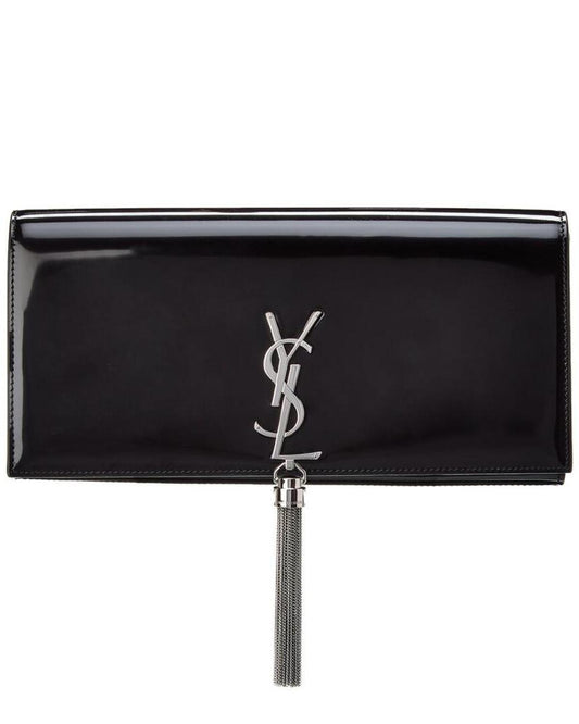 Saint Laurent Kate Tassel Leather Clutch