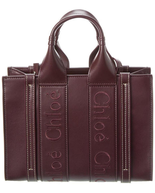 Chloé Woody Small Leather Tote
