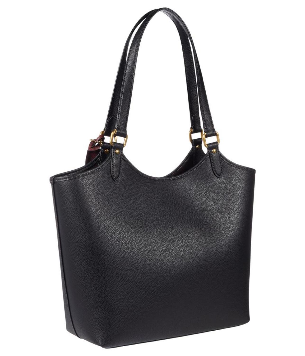Polished Pebble Leather Day Tote