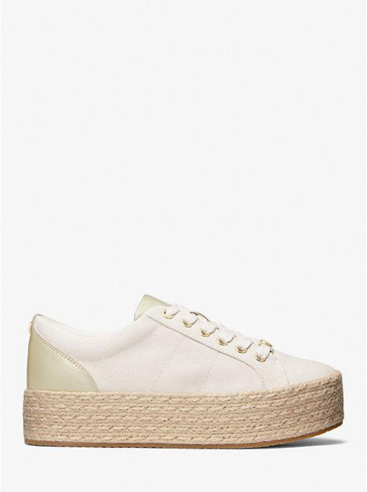 Libby Cotton Canvas Platform Sneaker
