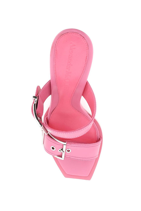 Alexander mcqueen 'punk' leather sandals