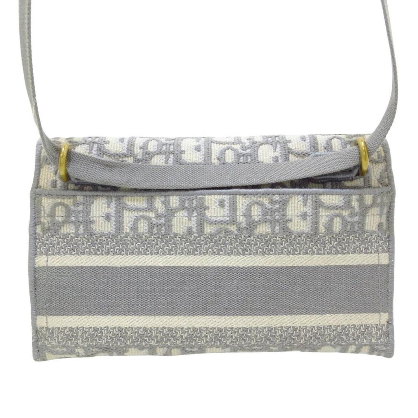 Dior Saddle Canvas Shoulder Bag (Pre-Owned)
