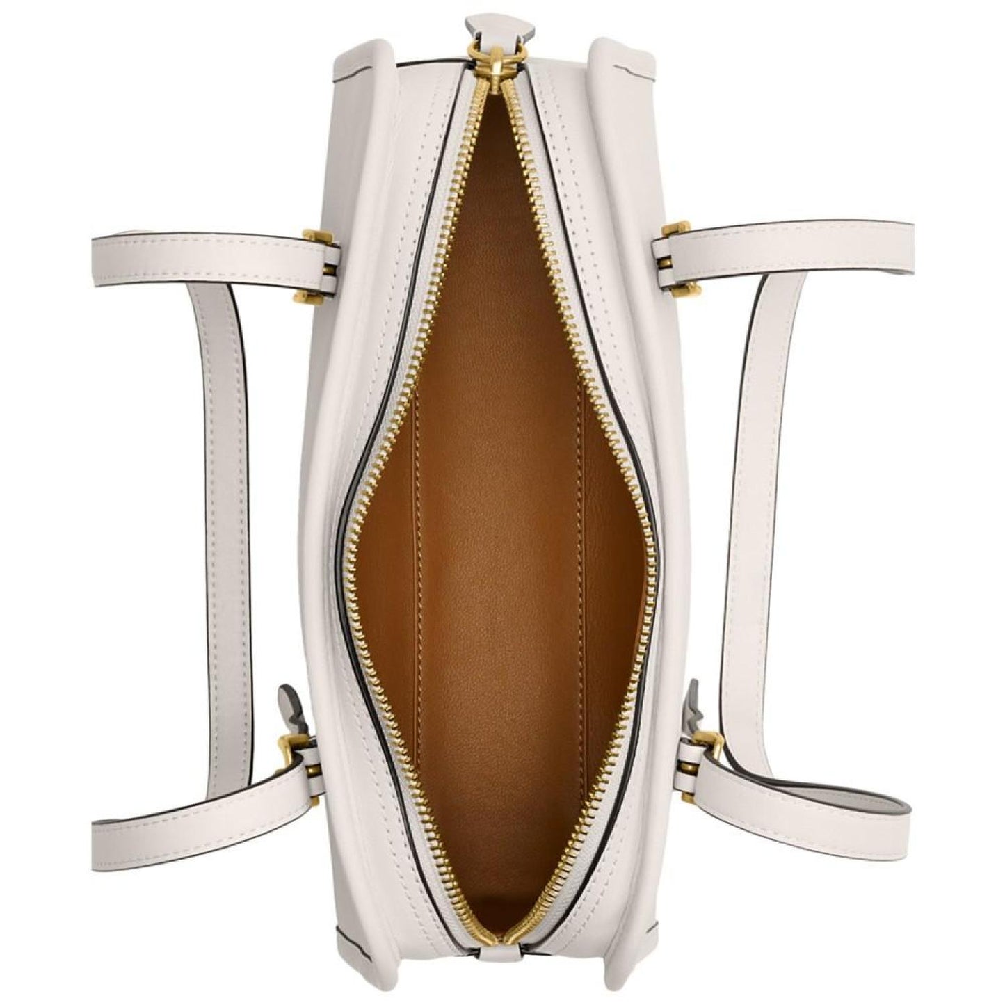 The Coach Originals Small Leather Double Strap Shoulder Bag