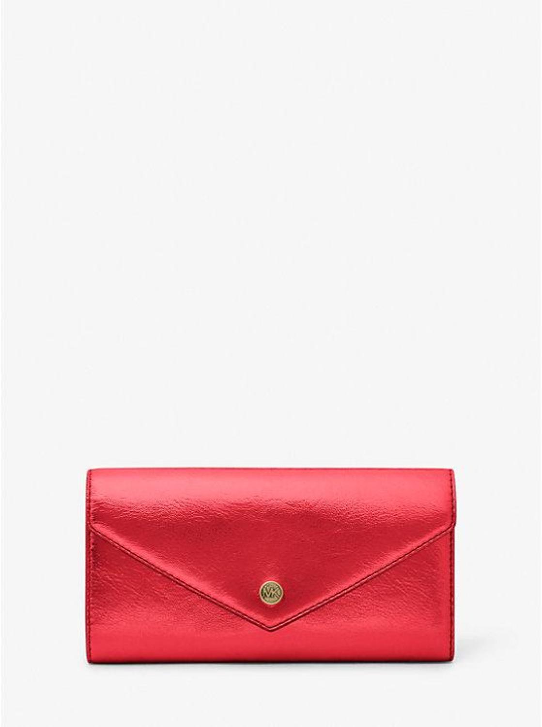 Jet Set Travel Large Patent Envelope Wallet