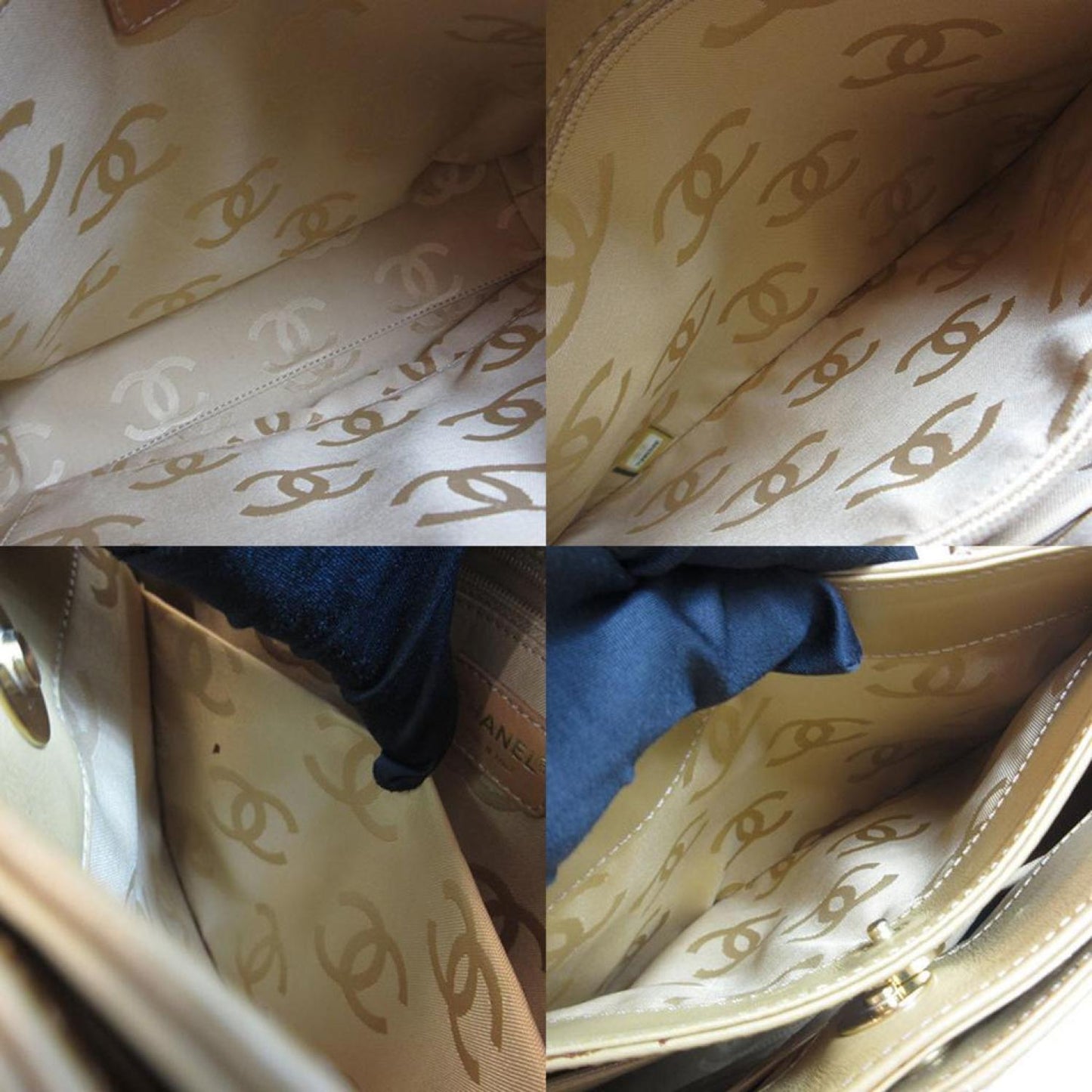 Chanel Wild Stitch  Leather Tote Bag (Pre-Owned)