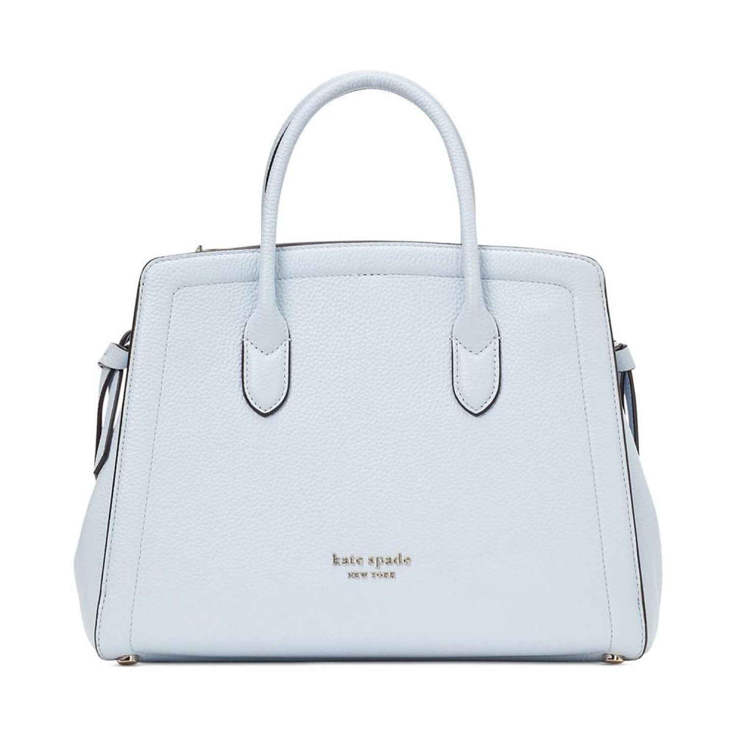 Knott Pebbled Leather Medium Satchel