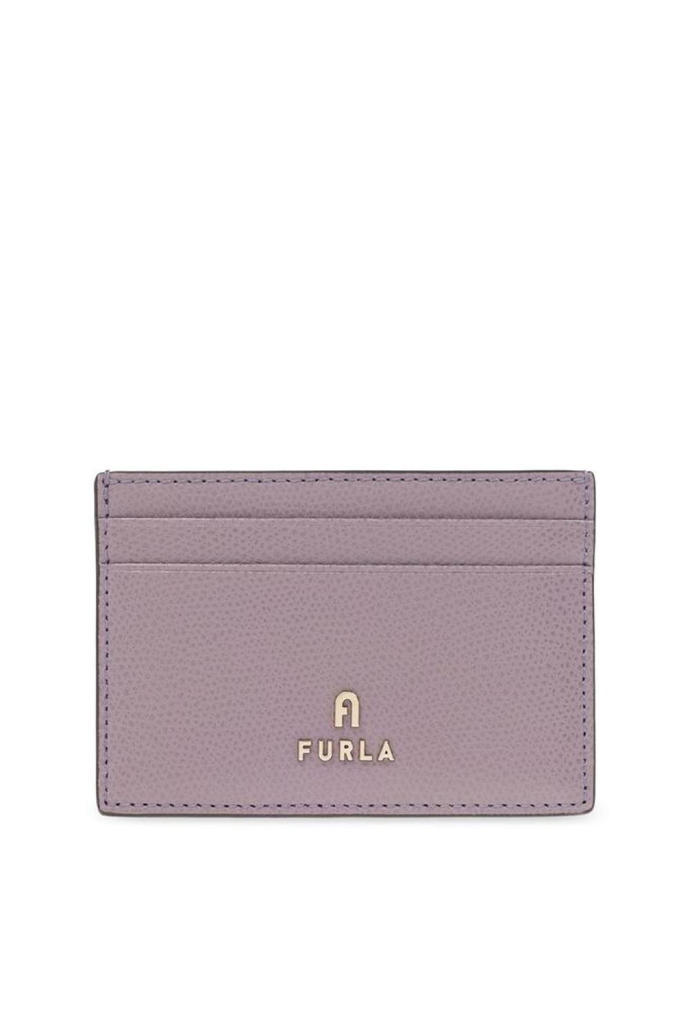 Furla Logo Plaque Card Holder