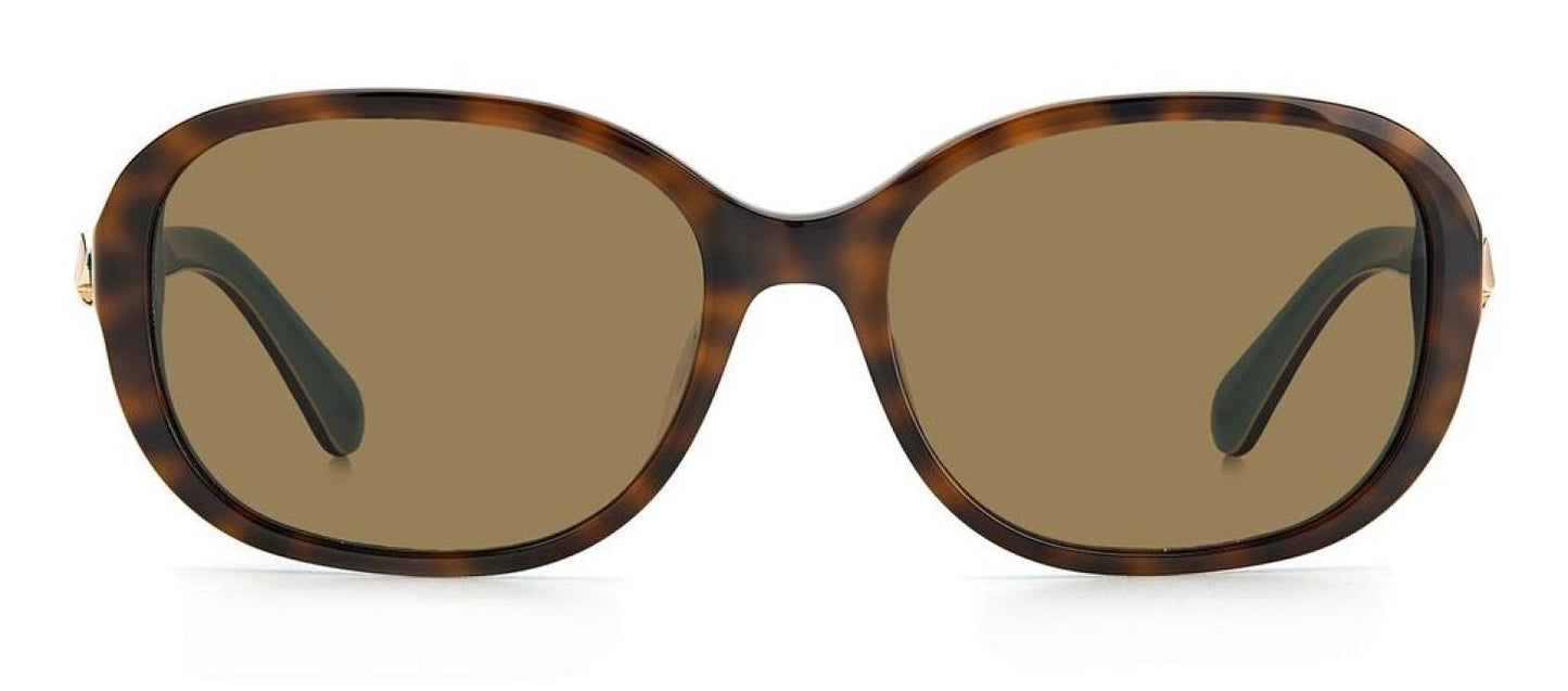 Kate Spade IZABELLA/G/S SP 0FZL Oversized Round Polarized Sunglasses