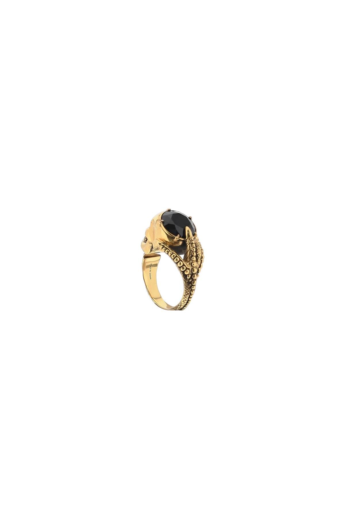Alexander mcqueen anello victorian skull