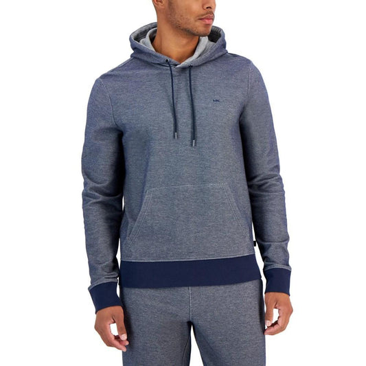 Men's Modern-Fit Double-Knit Piqué Hoodie