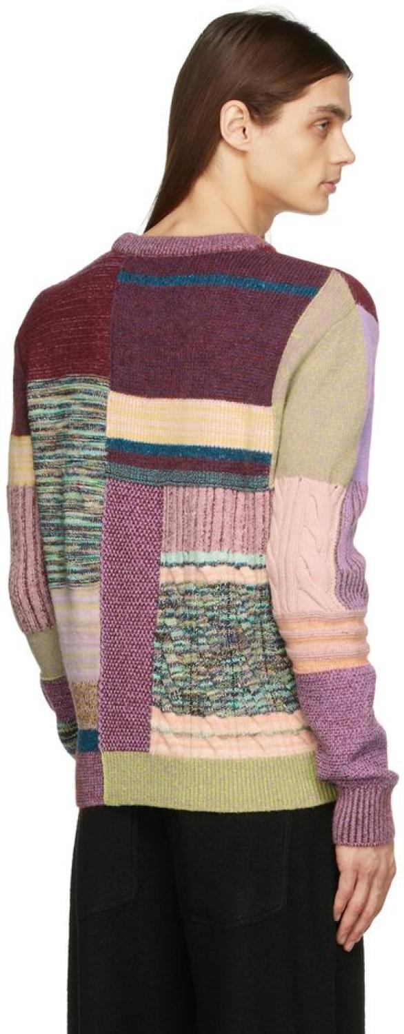 Multicolor 'The Patchwork Crewneck Sweater' Sweater