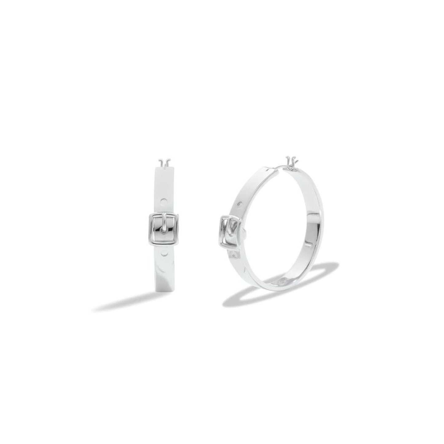 Buckle Hoop Earrings