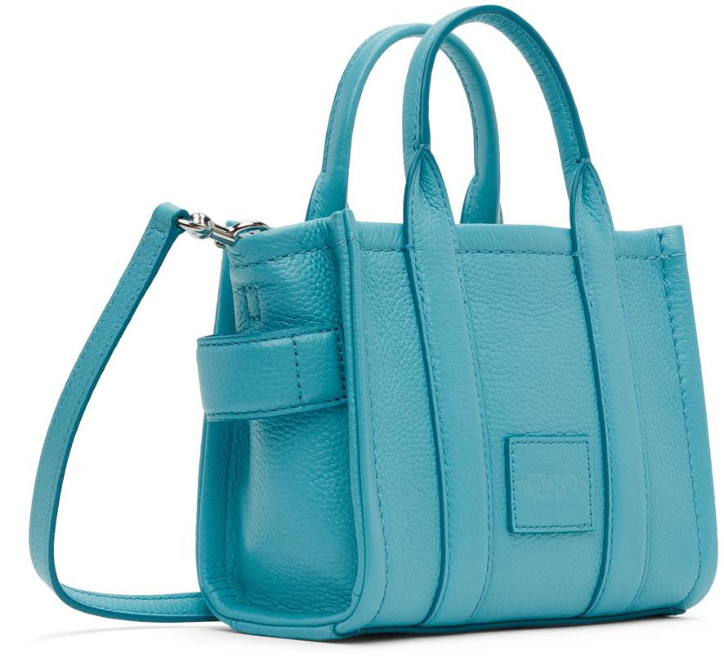 Blue 'The Leather Mini' Tote