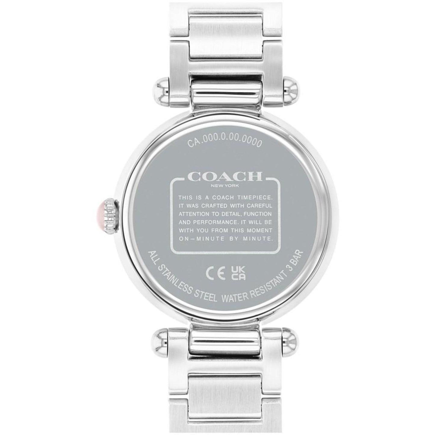 Women's Cary Silver-Tone Stainless Steel Bracelet Watch 34mm