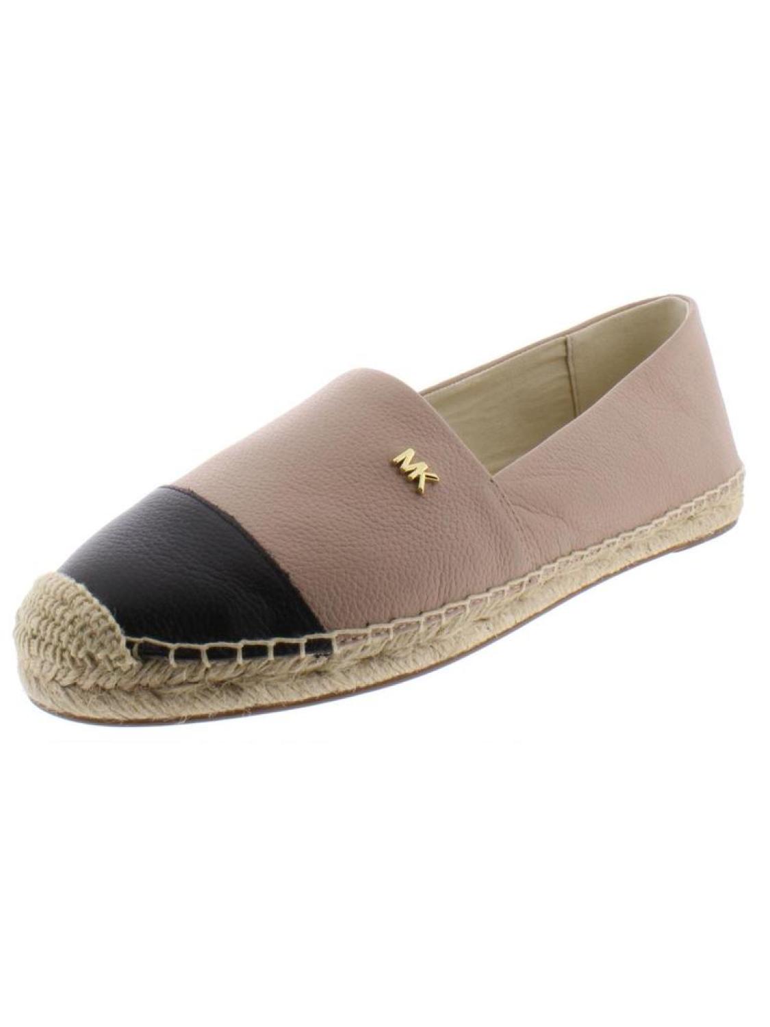 Kendrick Womens Leather Slip On Espadrilles