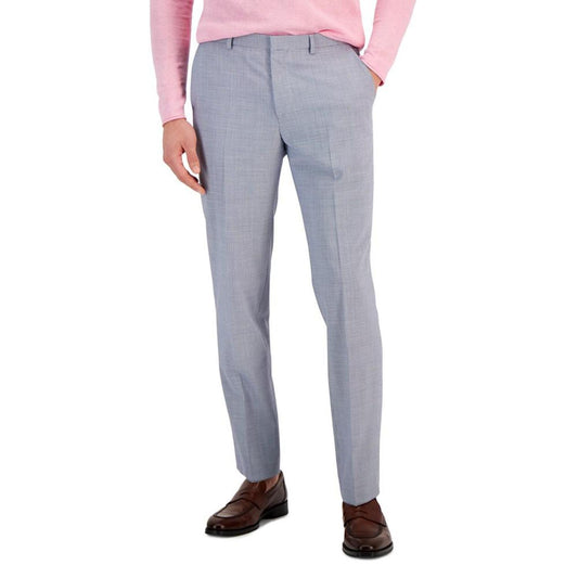 Men's Modern-Fit Houndstooth Suit Pants