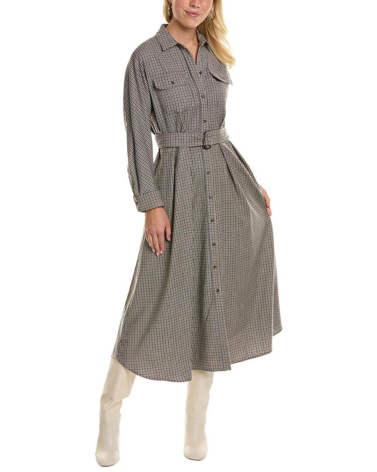 Weekend Max Mara Fischio Wool-Blend Shirtdress - Main Image