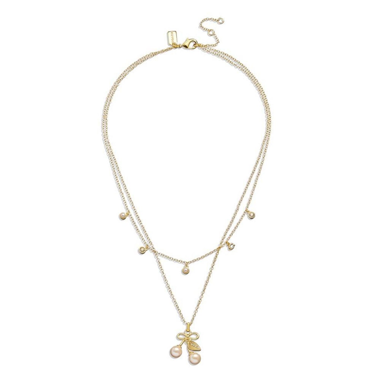 Cherry Cluster Layered Necklace