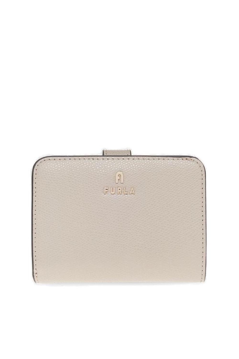 Furla Logo Lettering Compact Wallet