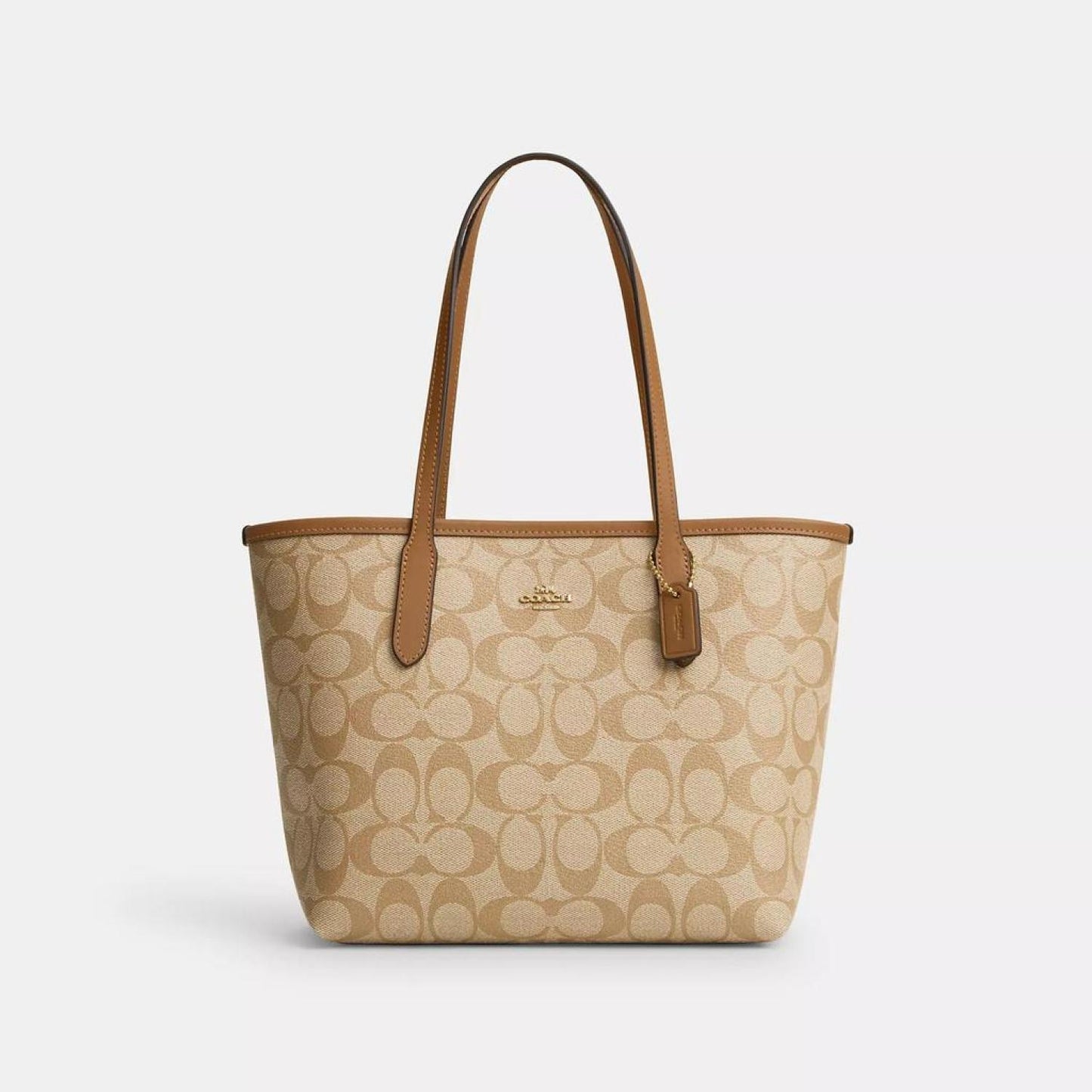 Coach Outlet Mini City Tote In Signature Canvas