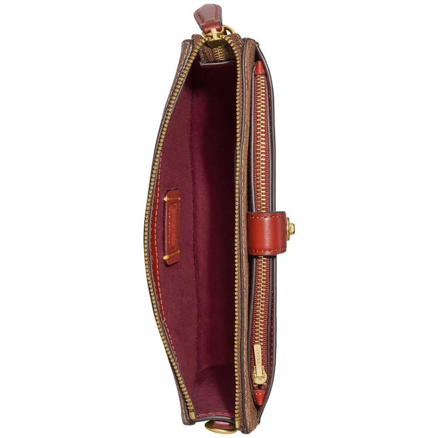 Signature Coated Canvas Noa Popup Bag with Removable Card Pouch