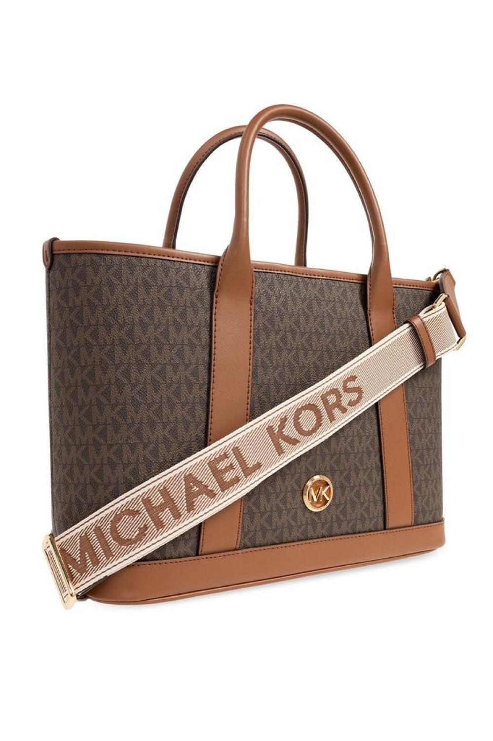 Michael Michael Kors Luisa Logo Plaque Tote Bag
