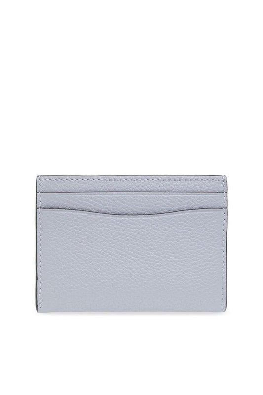 Coach Logo Plaque Card Case