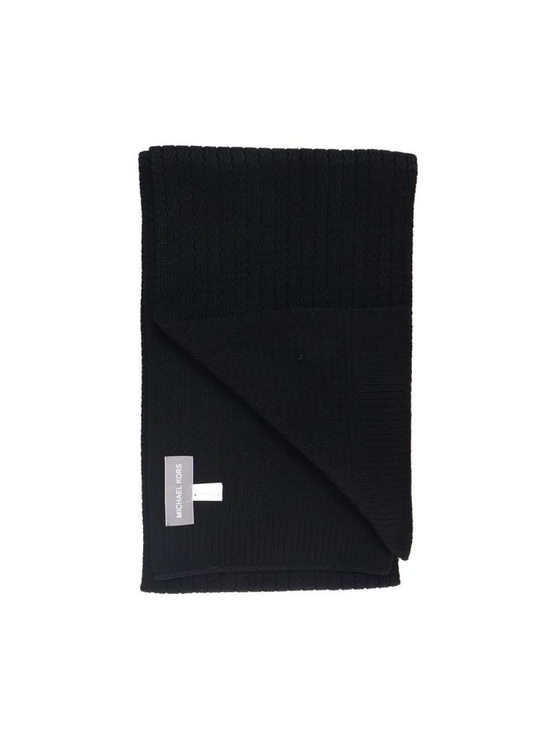 Michael Michael Kors Logo Patch Knitted Scarf