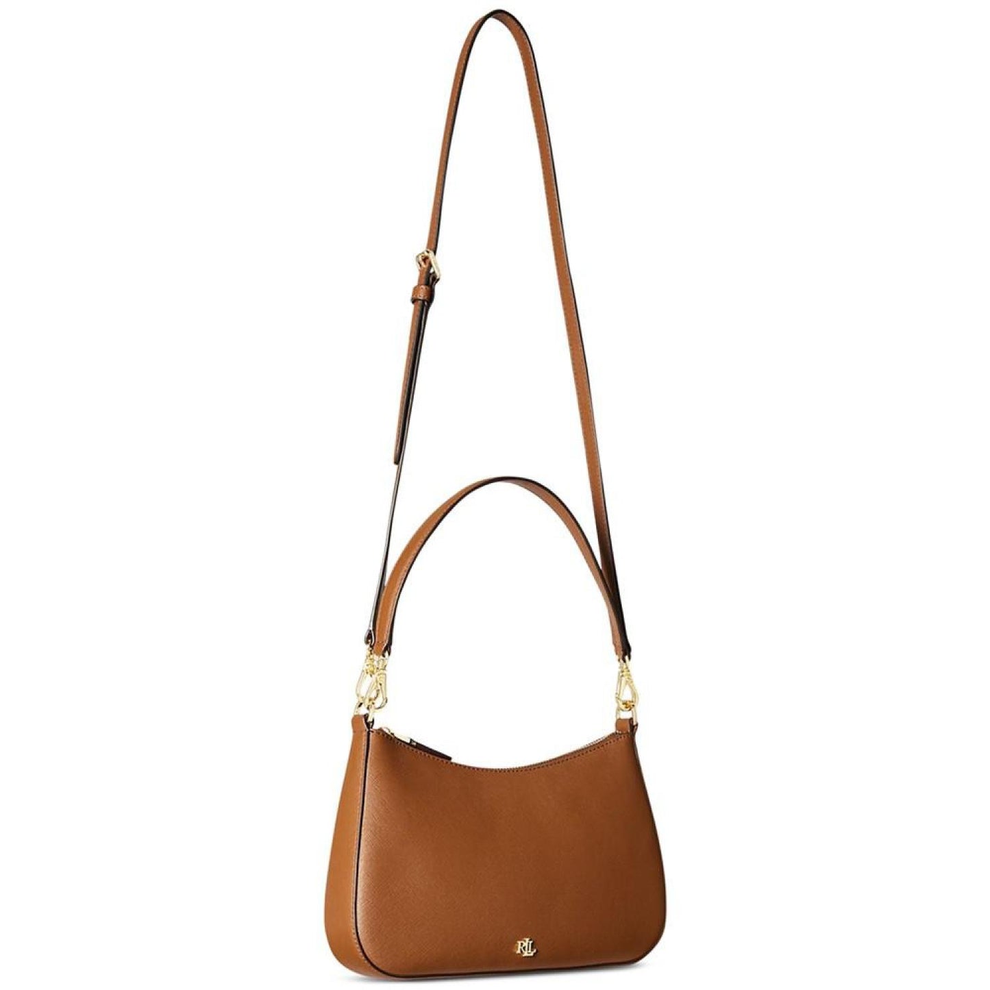 Crosshatch Leather Medium Danni Shoulder Bag