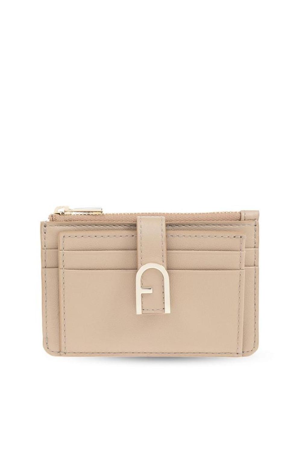 Furla Flow Logo Plaque Card Case
