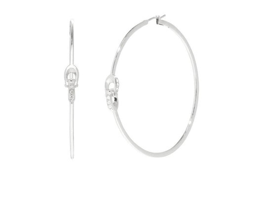 Interlock C Hoop Earrings