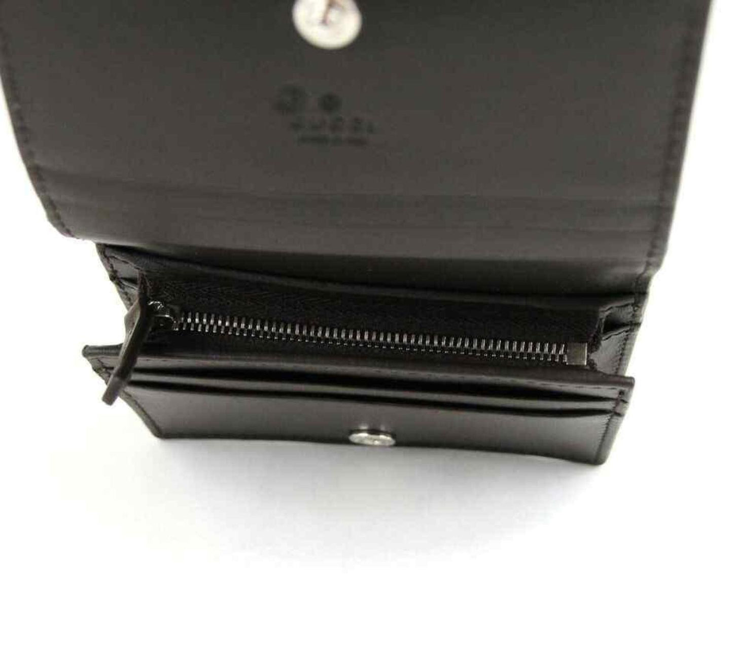 Gucci Men's Microguccissima Leather Bi-fold Card Case Wallet