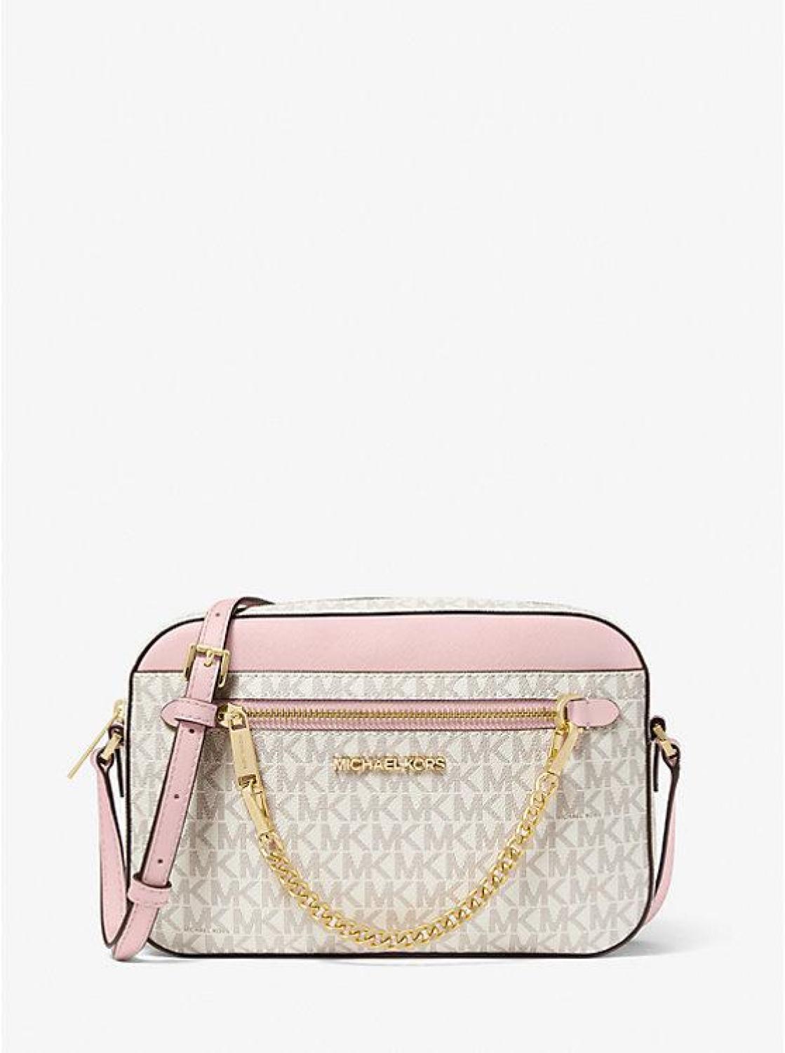 Jet Set Large Logo Crossbody Bag