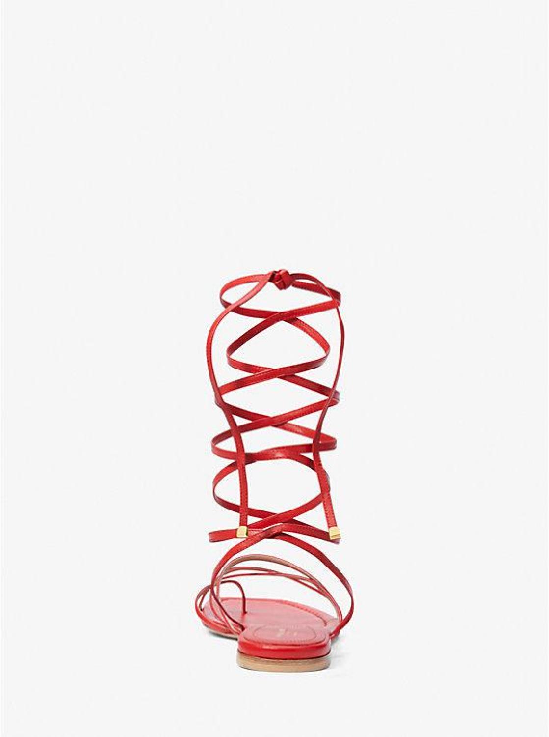 Jade Leather Gladiator Sandal