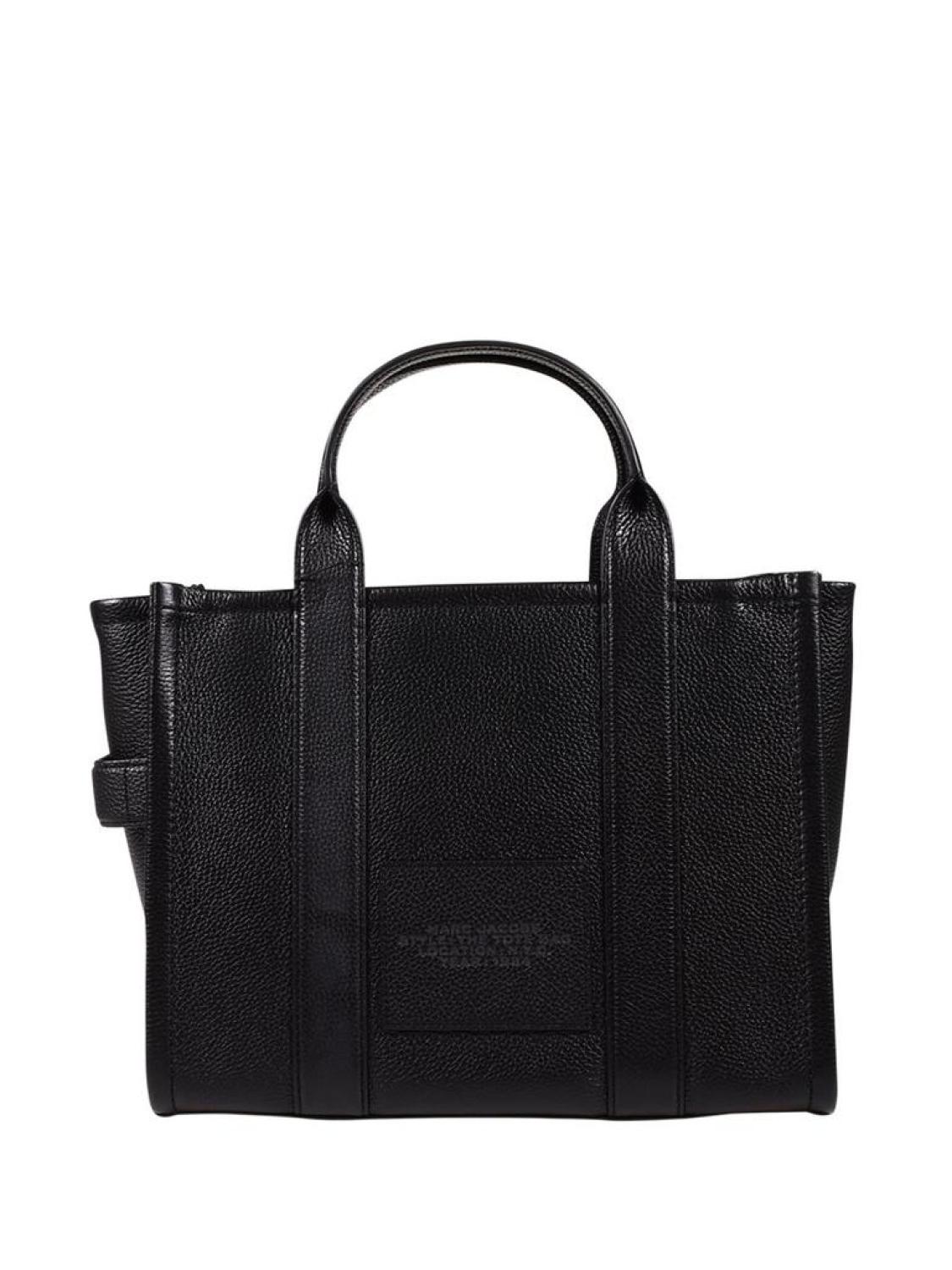 Marc Jacobs Logo Embossed Medium Tote Bag