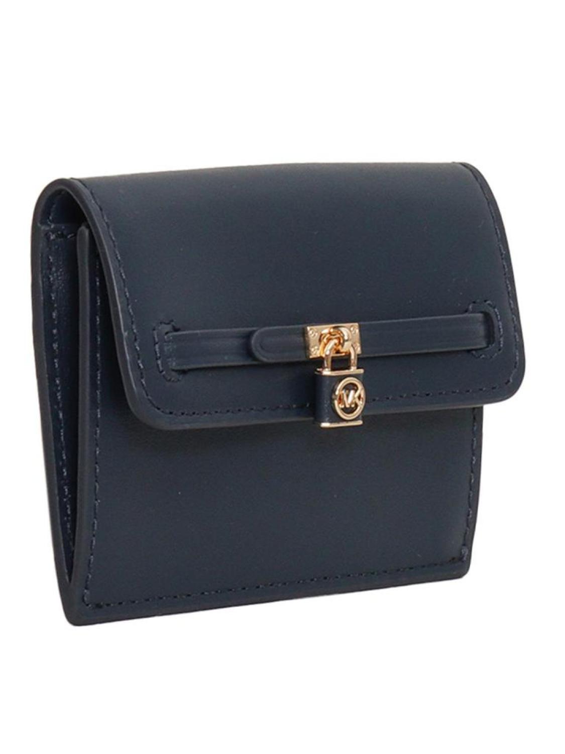 Michael Michael Kors Hamilton Padlock Detailed Wallet