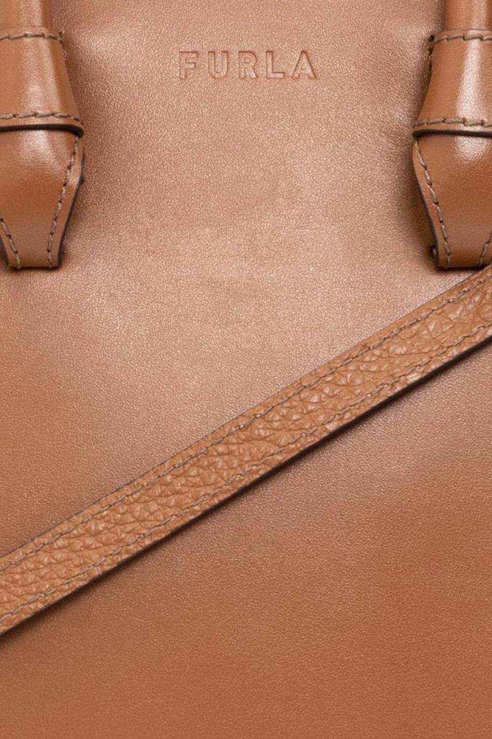 Furla Logo-Embossed Tote Bag