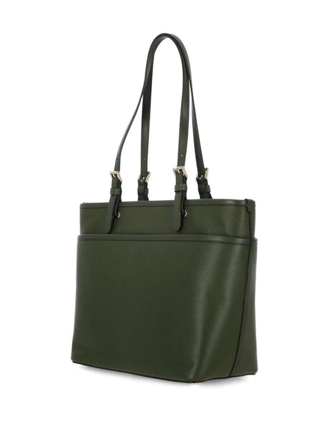 Michael Kors Logo Plaque Buckle-Detailed Tote Bag