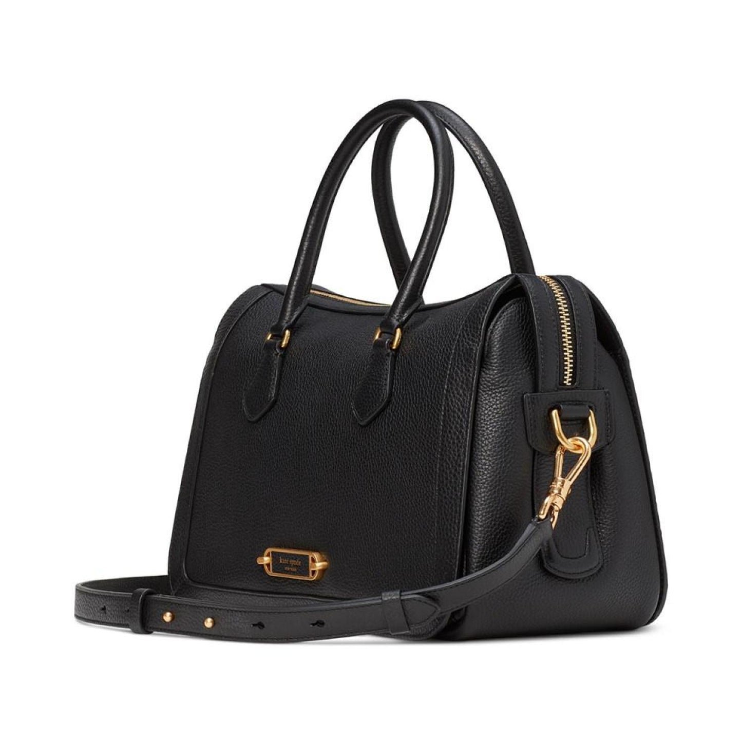 Gramercy Pebbled Leather Small Satchel