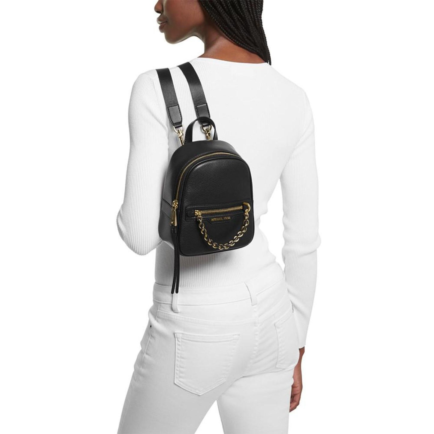 Elliot Extra Small Leather Convertible Messenger Backpack