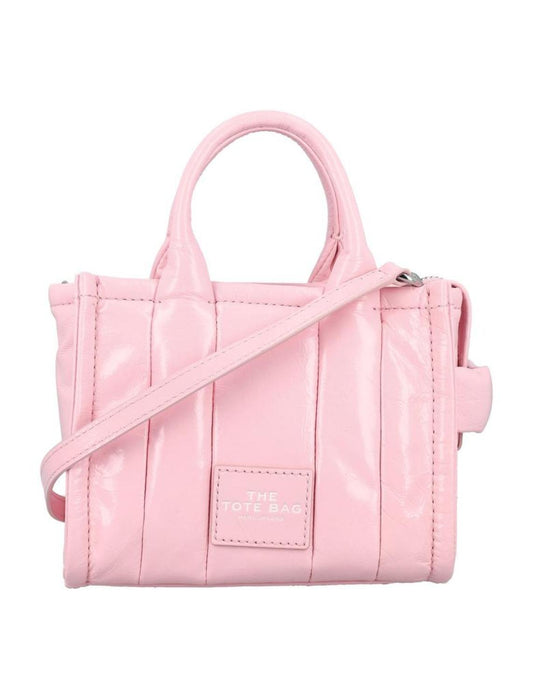 Marc Jacobs The Shiny Crinkle Micro Tote Bag