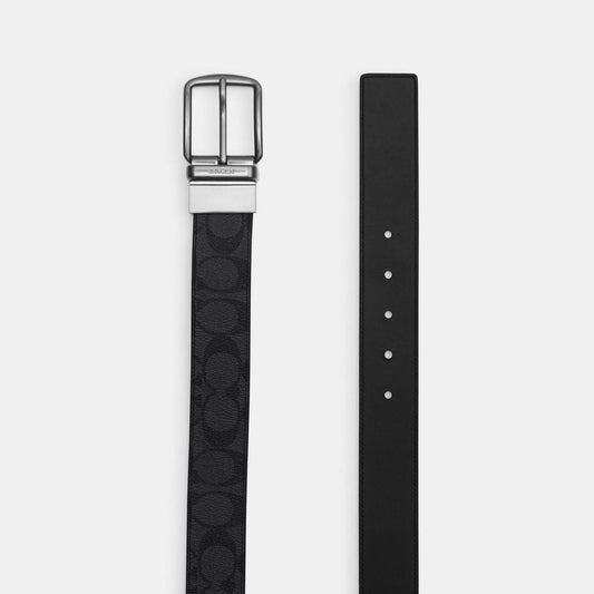 Coach Outlet Harness Buckle Cut To Size Reversible Belt, 38 Mm