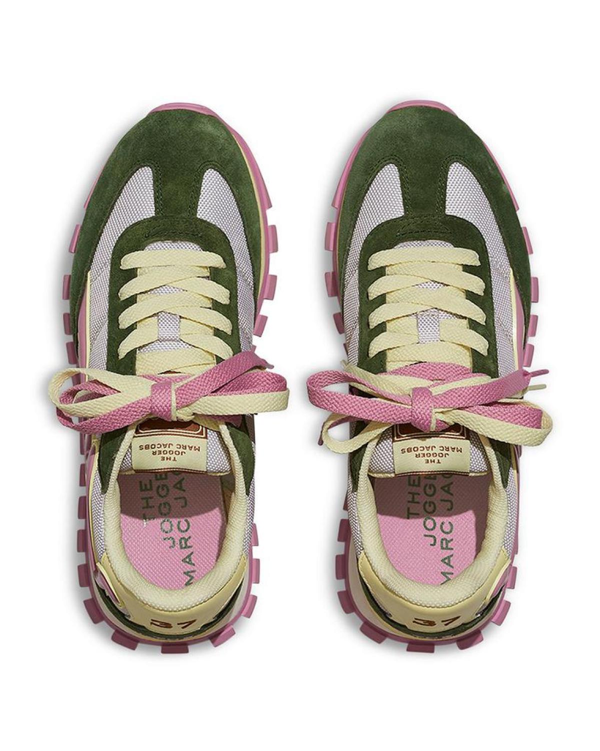 Women's The Jogger Contrasting Lace Up Sneakers