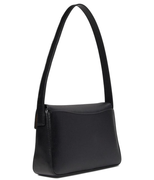 Katy Textured Leather Medium Shoulder Bag