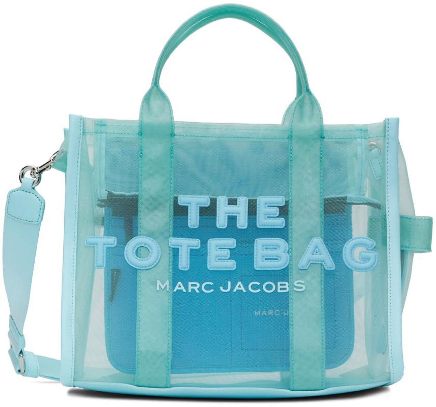 Blue 'The Mesh Medium Tote Bag' Tote