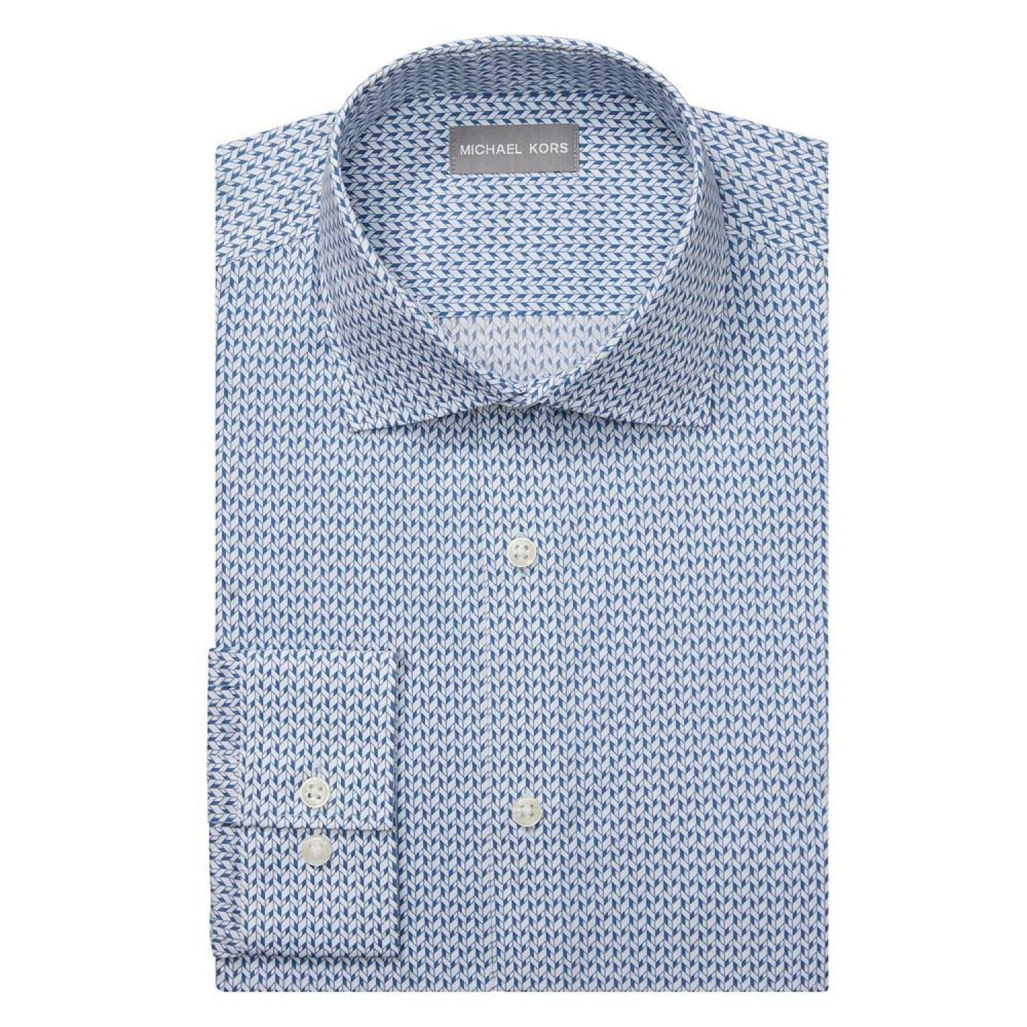 Men's Airsoft Slim Fit Performance Dress Shirt